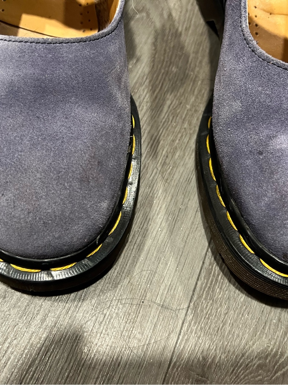 Woman’s Mary Jane Suede Shoes in Lavender Dr. Marten Size 9 - Picture 8 of 14
